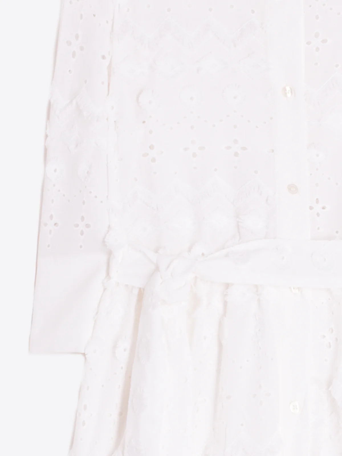 White Broderie Anglaise Dress