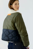Oui reversible bomber jacket