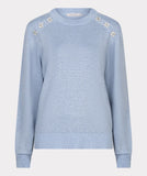 Blue Lurex Sweater