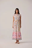 Vega Dress in Tarot Print
