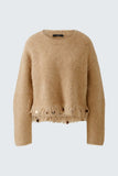 OUI Pullover in Beige