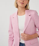 Pink Linen Blazer