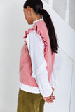 Pink Knitted Sleeveless Top
