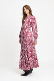 DRESS CATO RIBBON RED