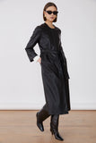 Nana Faux Leather Coat