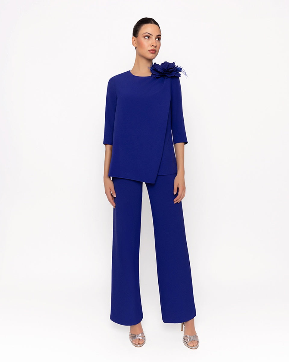 Azul two piece trouser suit