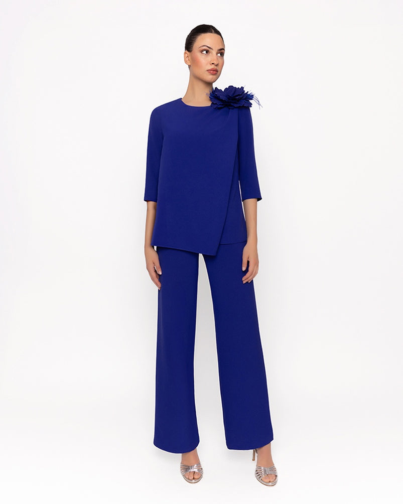 Azul two piece trouser suit