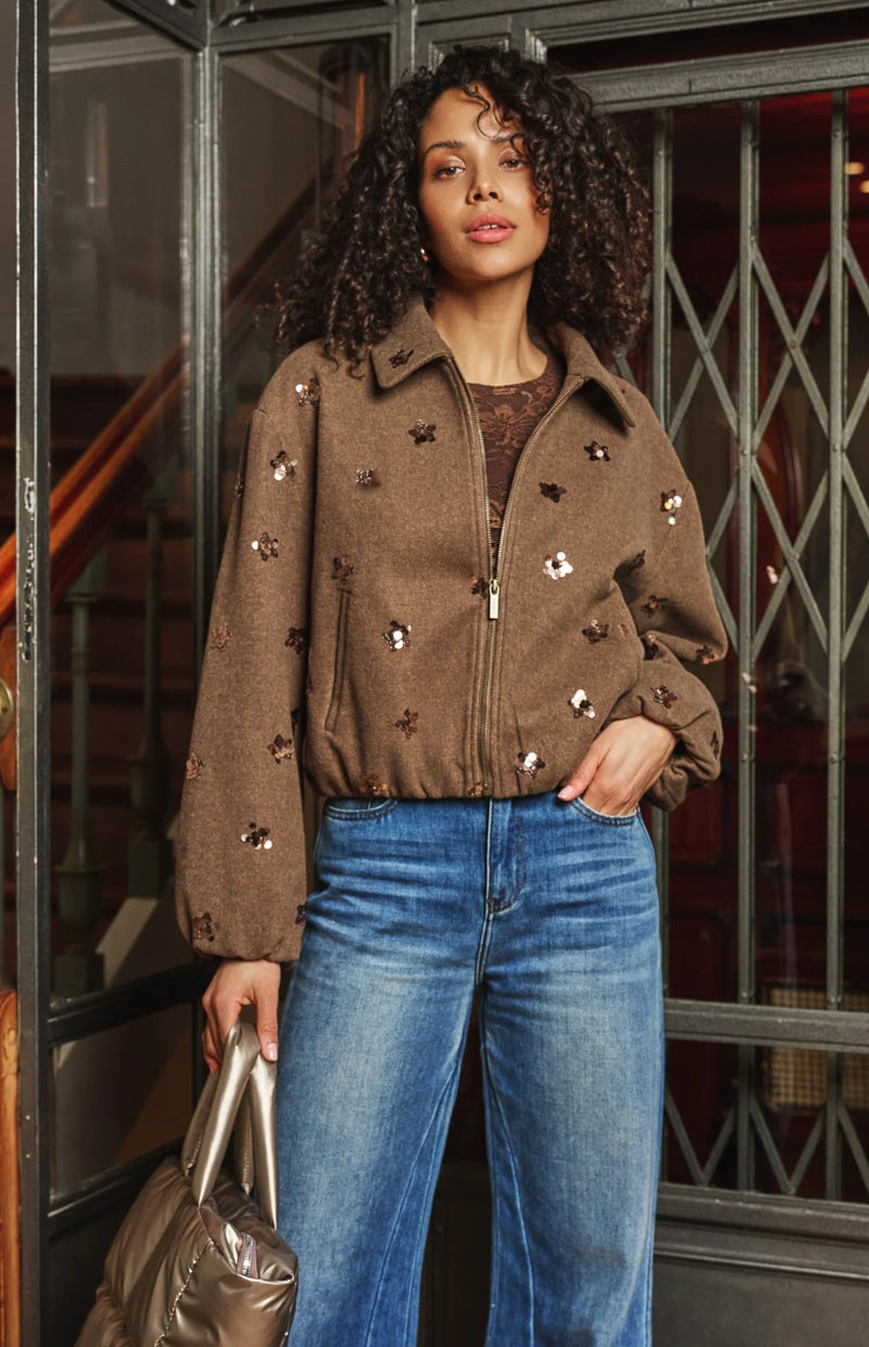 Coffee Flower Jacket