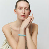 Vanessa Baroni Flex Bracelet in Opaline Blue