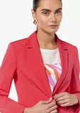 Fitted blazer in stretch fabric