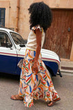 Saige skirt with banana print