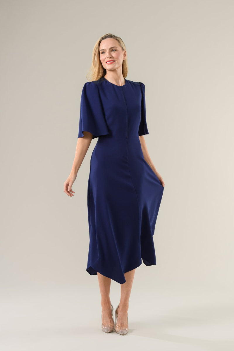 Apollo Dress in Ink Blue