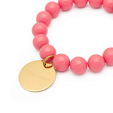 Vanessa Baroni flex bracelet in flamingo