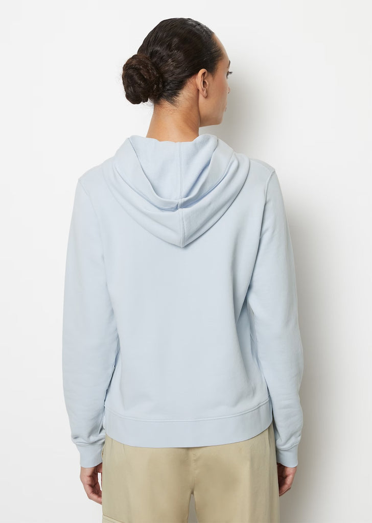 Relaxed hooded top