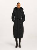 VALEA Long Black Coat