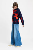 Alicia Sweater in Bloom Rouge
