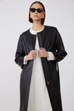 Nana Faux Leather Coat