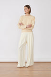 Macrame top in Cream