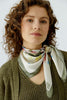 Oui Floral Silk Feel Scarf
