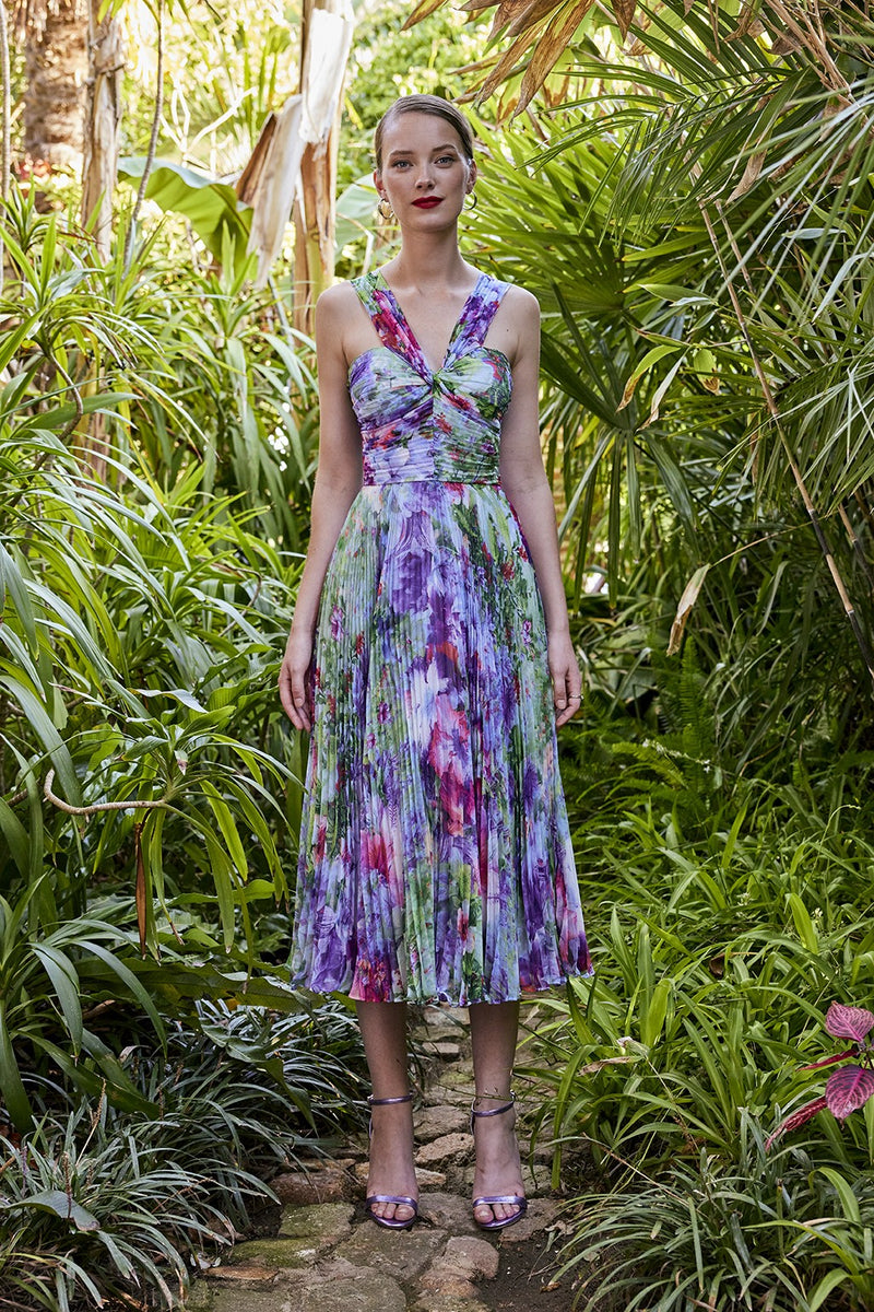 Chiffon Floral Printed Dress