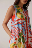 Harper Mini Dress in Summer Zest