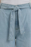 Culotte in Light Blue Denim