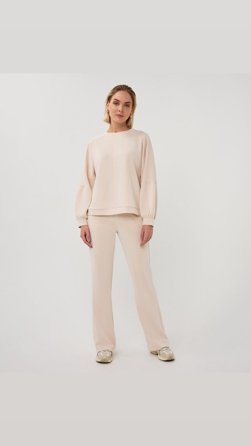 Beige Modal Trouser