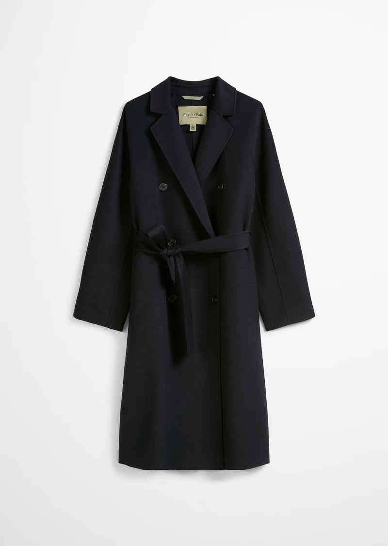 Deep Night Blue Coat