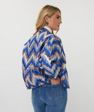 Zigzag Bomber Jacket