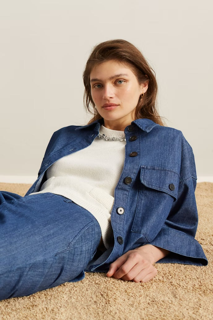 Denim Jacket loose fitting