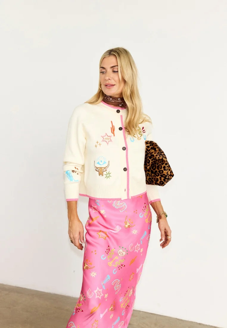 Western Icons Mini Cheryl Cardigan