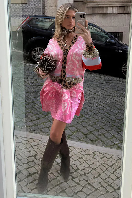 Splice Bandana Cardigan