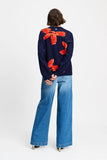 Alicia Sweater in Bloom Rouge