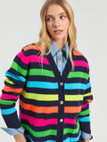 Rainbow Knit Cardi