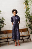Merry Dress in Ink Blue