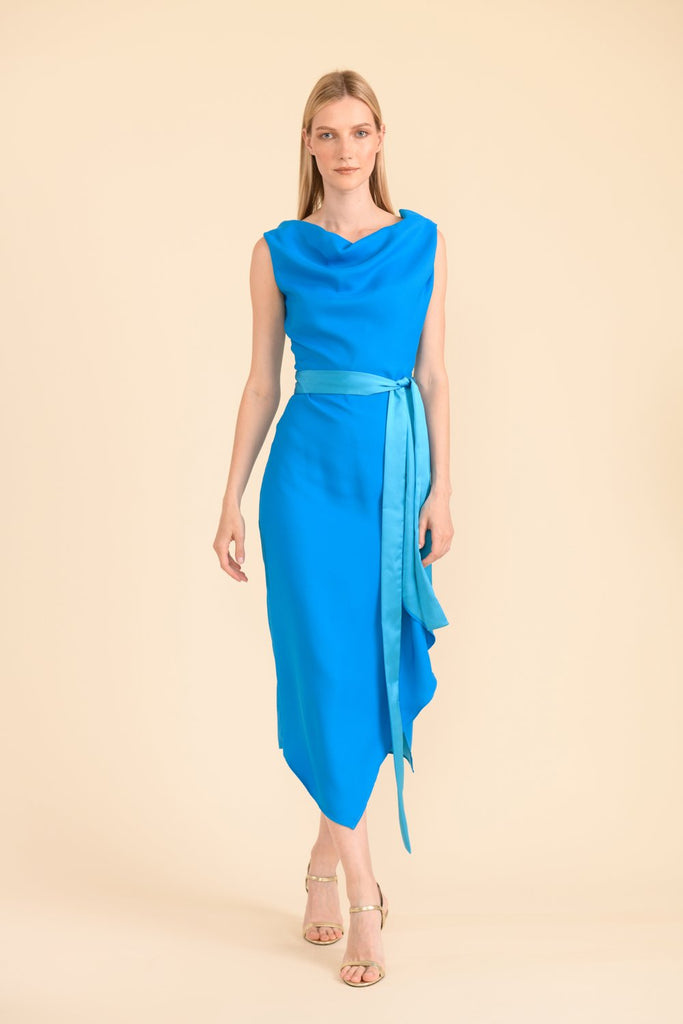 Olivia turquoise dress