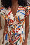 Saige skirt with banana print