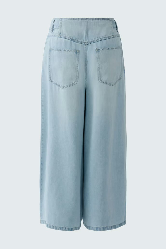 Culotte in Light Blue Denim