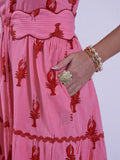Amore dress in Lobster Print