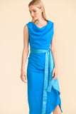 Olivia turquoise dress