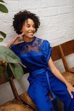 Samanta Jumpsuit in Blue