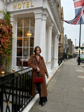 Tome Brown Suede Coat
