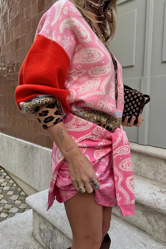 Splice Bandana Cardigan