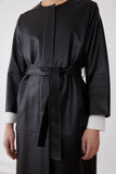 Nana Faux Leather Coat