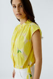 Lemon Print Blouse