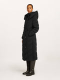 VALEA Long Black Coat