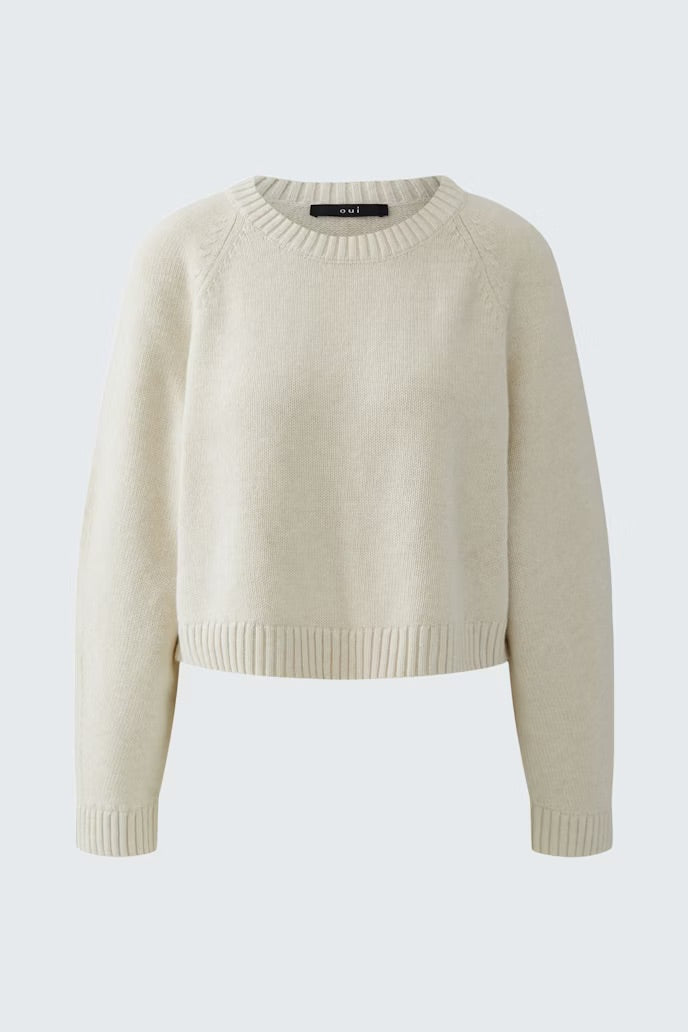 OUI Pullover Off White