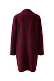 Mayson Wool Coat in Bramble Berry