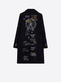 Black Ferris Wheel Coat