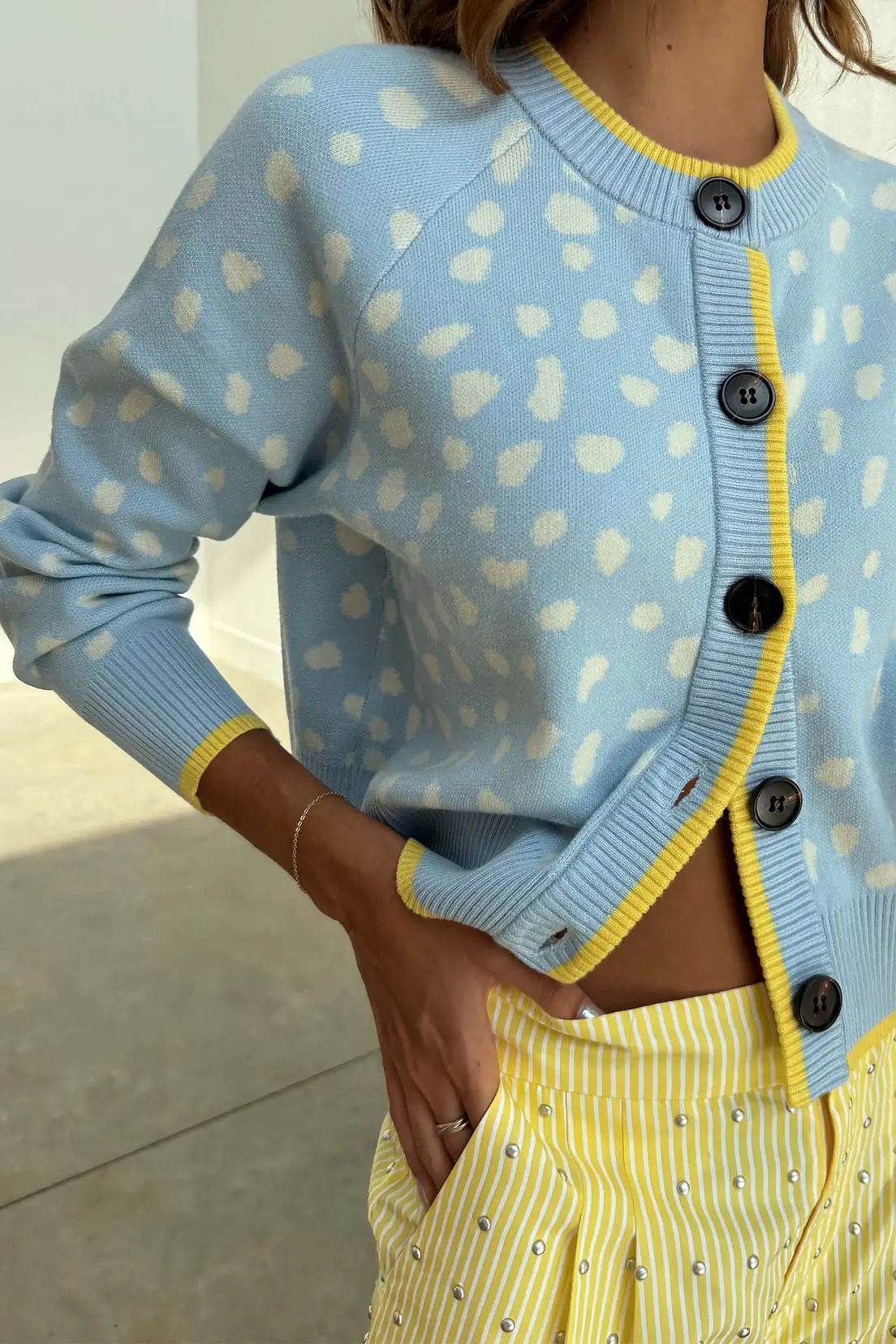 Blue fawn Cheryl cardigan